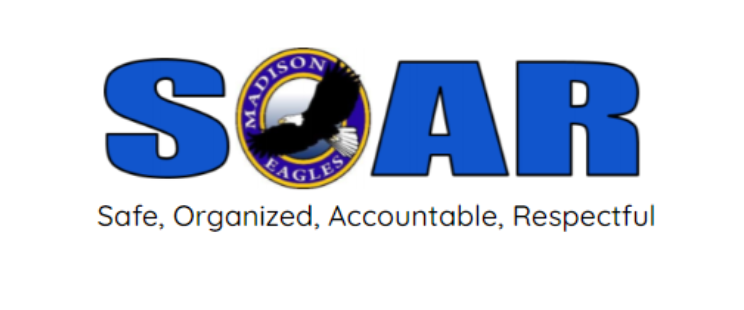 SOAR logo featuring the mascot, an eagle
